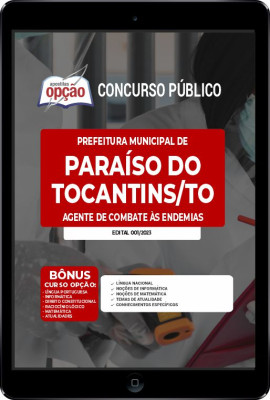 Apostila Prefeitura de Paraíso do Tocantins - TO em PDF - Agente de Combate às Endemias