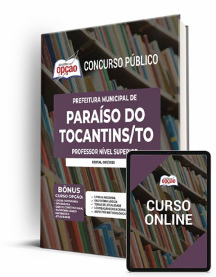 Apostila Concurso Prefeitura de Paraíso Do Tocantins (TO) 2023