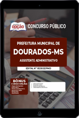 Apostila Prefeitura de Dourados - MS em PDF - Assistente Administrativo