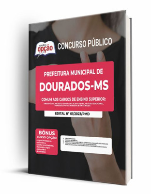 Apostila Prefeitura de Dourados - MS - Comum aos Cargos de Ensino Superior