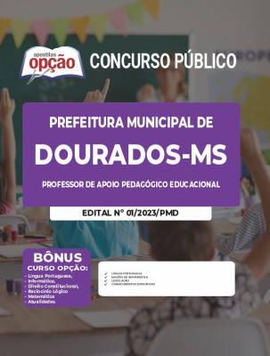 Apostila Prefeitura de Dourados - MS - Professor de Apoio Pedagógico Educacional