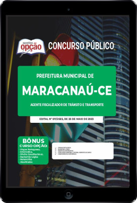 Apostila Prefeitura de Maracanaú - CE em PDF - Agente Fiscalizador de Trânsito e Transporte