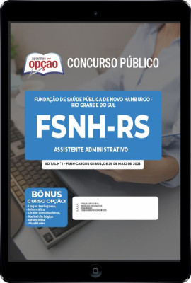 Apostila FSNH-RS em PDF - Assistente Administrativo