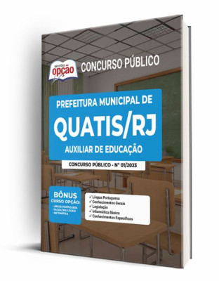 Apostila Prefeitura de Quatis - RJ - Auxiliar de Educação