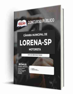 Apostila Câmara de Lorena - SP - Motorista