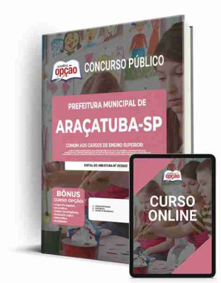 Apostila Prefeitura de Araçatuba - SP - Comum aos Cargos de Ensino Superior