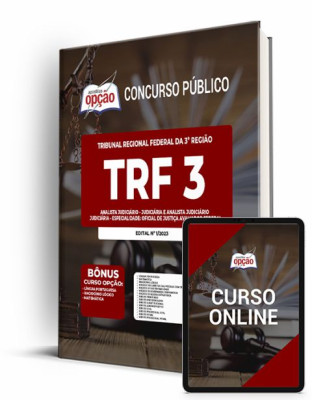 Apostila Concurso TRF3 2023