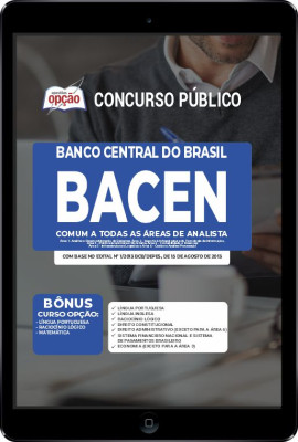 Apostila BACEN em PDF - Comum a Todas as Áreas de Analista