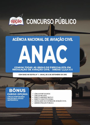 Apostila ANAC - Comum Regulação de Aviação Civil