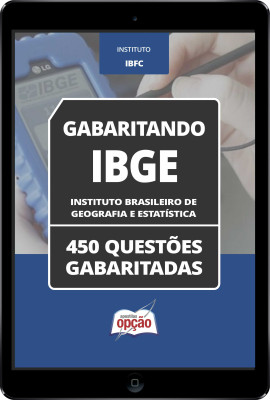 Caderno IBGE - 450 Questões Gabaritadas em PDF
