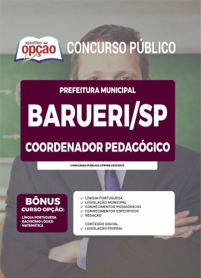 Apostila Prefeitura de Barueri - SP - Coordenador Pedagógico
