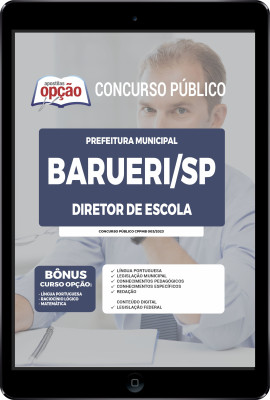 Apostila Prefeitura de Barueri - SP em PDF - Diretor de Escola