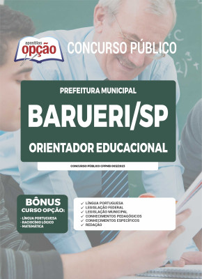 Apostila Prefeitura de Barueri - SP - Orientador Educacional