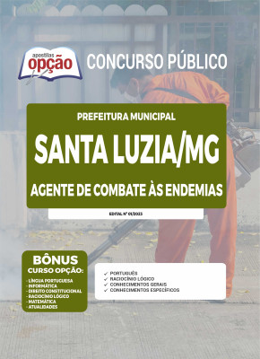 Apostila Prefeitura de Santa Luzia - MG - Agente de Combate às Endemias