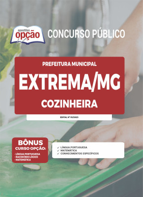 Apostila Prefeitura de Extrema - MG - Cozinheira