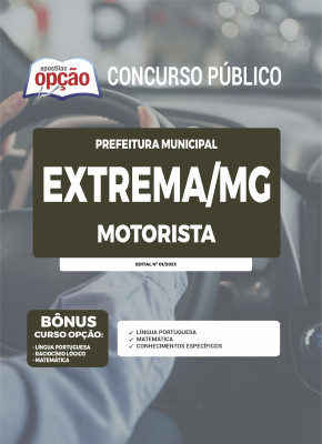 Apostila Prefeitura de Extrema - MG - Motorista