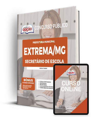 Apostila Prefeitura de Extrema - MG - Secretária de Escola