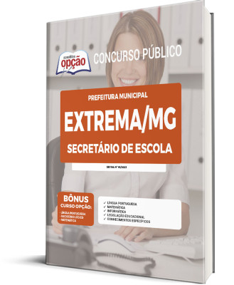 Apostila Prefeitura de Extrema - MG - Secretária de Escola