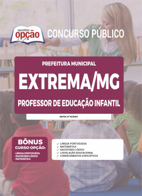 Apostila Prefeitura de Extrema - MG - Professor de Educação Infantil