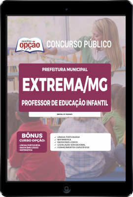 Apostila Prefeitura de Extrema - MG em PDF - Professor de Educação Infantil