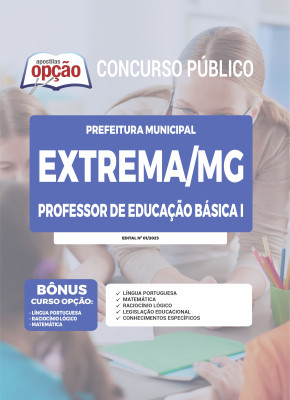 Apostila Prefeitura de Extrema - MG - Professor de Educação Básica I