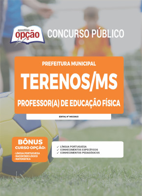 Apostila Prefeitura de Terenos - MS - Professor(a) de Educação Física