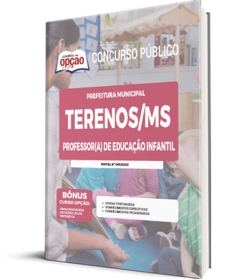 Apostila Prefeitura de Terenos - MS - Professor(a) de Educação Infantil