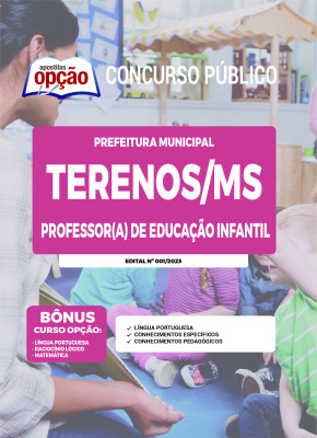 Apostila Prefeitura de Terenos - MS - Professor(a) de Educação Infantil