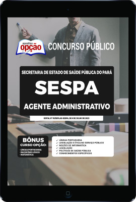 Apostila SESPA em PDF - Agente Administrativo