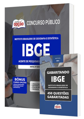 Combo Impresso IBGE - Agente de Pesquisas e Mapeamento
