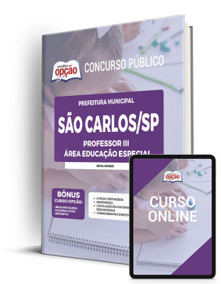Apostila Prefeitura de São Carlos - SP - Professor III - Área Educação Especial