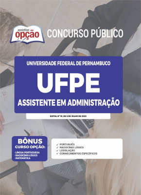 Apostila UFPE - Assistente em Administração