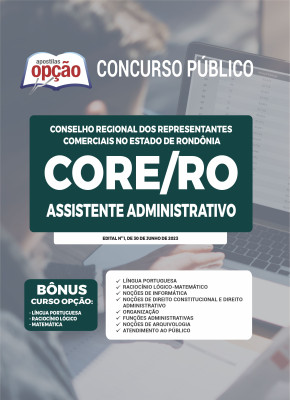 Apostila CORE-RO - Assistente Administrativo