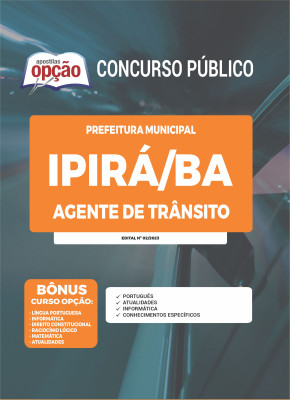 Apostila Prefeitura de Ipirá - BA - Agente de Trânsito