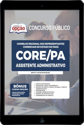 Apostila CORE-PA em PDF - Assistente Administrativo
