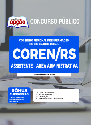 Apostila COREN-RS - Assistente - Área Administrativa