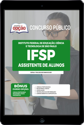Apostila IFSP em PDF - Assistente de Alunos