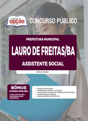 Apostila Prefeitura de Lauro de Freitas - BA - Assistente Social