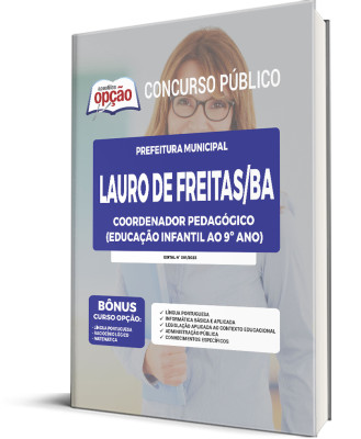 Apostila Prefeitura de Lauro de Freitas - BA - Coordenador Pedagógico (Educação Infantil ao 9º ano)