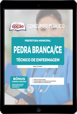 Apostila Prefeitura de Pedra Branca - CE em PDF - Técnico de Enfermagem