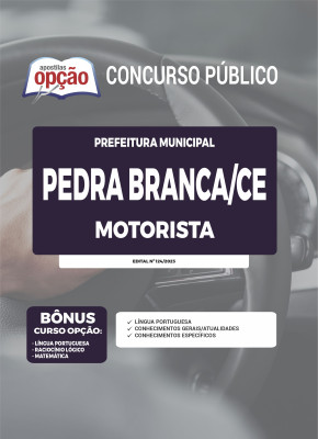 Apostila Prefeitura de Pedra Branca - CE - Motorista