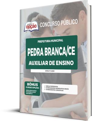 Apostila Prefeitura de Pedra Branca - CE - Auxiliar de Ensino