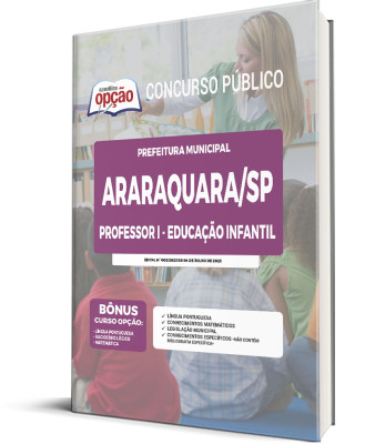Apostila Prefeitura de Araraquara - SP - Professor I - Educação Infantil