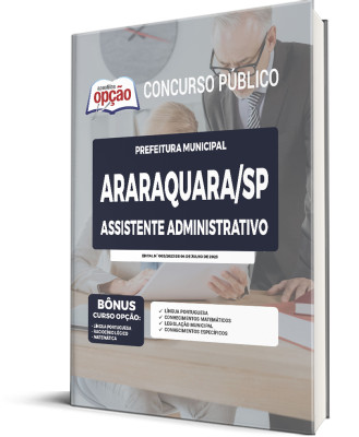 Apostila Prefeitura de Araraquara - SP - Assistente Administrativo
