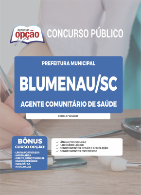 Apostila Prefeitura de Blumenau - SC - Agente Comunitário de Saúde