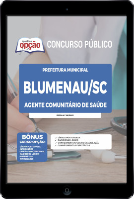 Apostila Prefeitura de Blumenau - SC em PDF - Agente Comunitário de Saúde