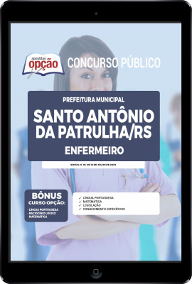 Apostila Prefeitura de Santo Antônio da Patrulha - RS em PDF - Enfermeiro