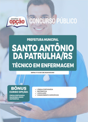Apostila Prefeitura de Santo Antônio da Patrulha - RS - Técnico em Enfermagem