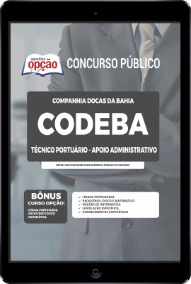 Apostila CODEBA em PDF - Técnico Portuário - Apoio Administrativo