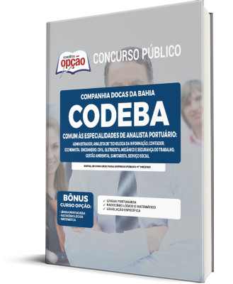 Apostila CODEBA 2023 - Comum às Especialidades de Analista Portuário